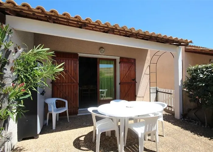 Villa Jolie D'angle, Sejour Climatise, 4 Couchages, Terrasse Parking Dans Securisee Avec Piscine Commune 400m De La Lrjp11 *
